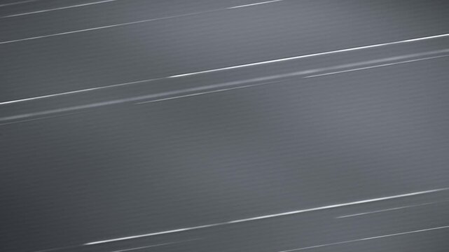 Magnetic Tape Dropout White Streaks And Wrinkle Bands Drifting Across An Analog Scanning Head Seamless Loop in bright silver tones
