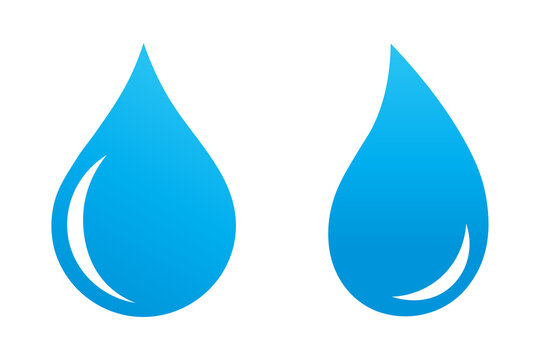 vector water drop