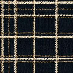 Fototapeta premium Black and Yellow Tapestry