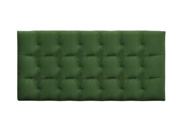 Obraz premium Wide olive green padded headboard with buttons