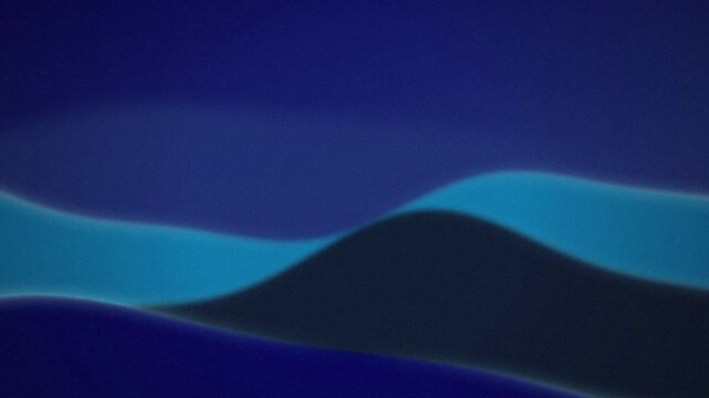 Minimalist rolling hills terrain seamless loop motion background