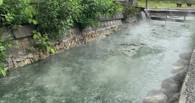 waterfall in the park