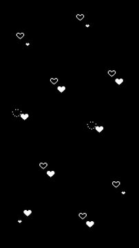 8bit cute heart frame