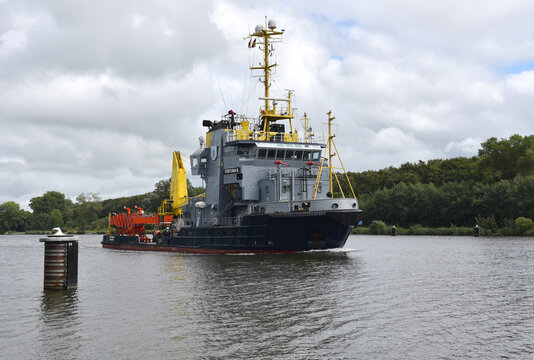Mehrzweckschiff FORTUNA B im Nord-Ostsee-Kanal