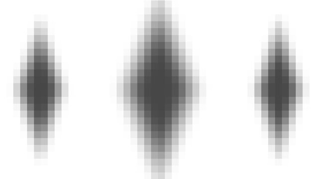 design white background with gradient box pattern gray. background design with a gradient pattern of 3 parallel rhombuses.