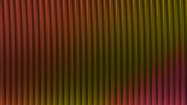 Abstract Vertical Fluted Lines Seamless Loop with Color Changing Gradient Background