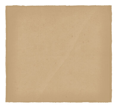Square Vintage Brown Paper Texture Background  for Background, Scrapbook, Journal, or Creative Project.