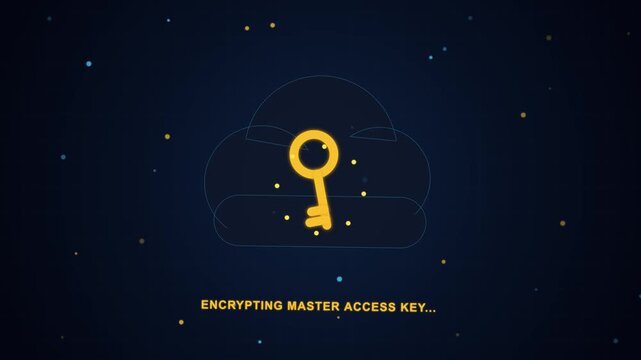 Cloud Data Security Encryption Process
