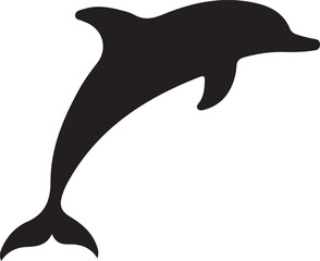 dolphin isolated on white background © Utpal