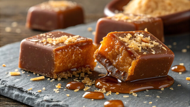 Trinidad Toolum coconut molasses candy