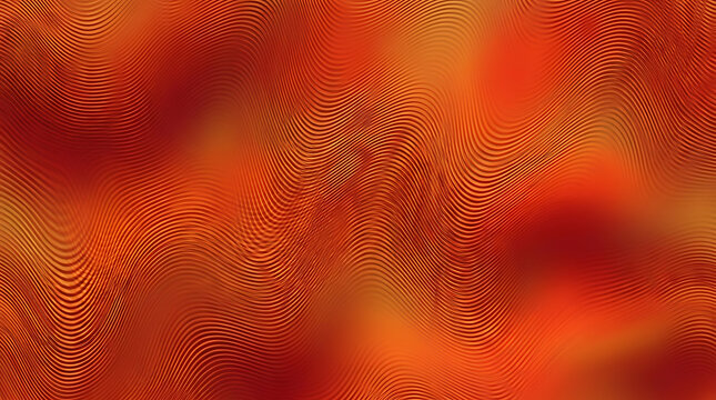 Abstract Orange Red Waves Texture Energy Motion Background