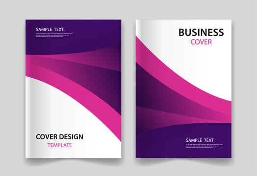 set business cover background design template for annual report. brochure. company profile book presentation. magazine and flyer leaflet. a4 size scale file Easy to use.