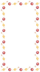 Space Saturn png patterned frame, transparent background © Rawpixel.com