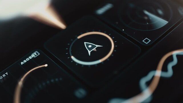 Trajectory dashboard compares dual navigation paths