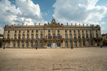 Obraz premium Hotel de Ville City Hall at Place Stanislas in Nancy France