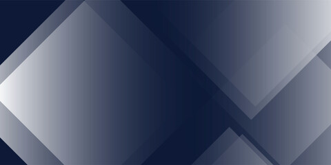 Obraz premium Abstract blue and white background in creative geometric art pattern, modern abstract art style business background