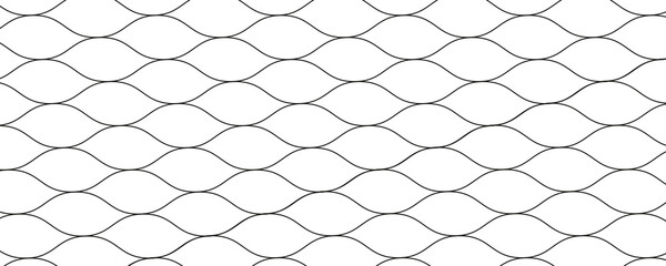 Fototapeta premium Mesh texture for fishing nets. Seamless pattern for sportswear or soccer goal, volleyball net, basketball hoop, hockey, athletics. Abstract net background for sports