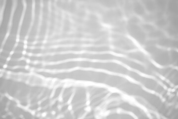 Naklejka premium Real wide undulating caustic ripple shadow cut out on a transparent png background with soft diffused edges. Anchors a serene luxury campaign overlay and a luxury fashion campaign design as.
