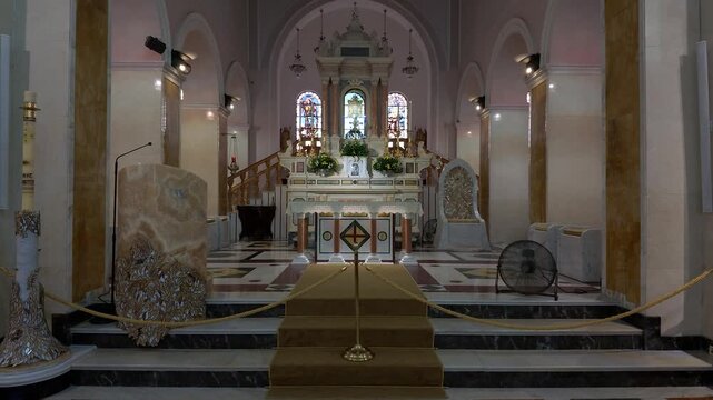 Manoppello, Abruzzo. The Basilica of the Holy Face