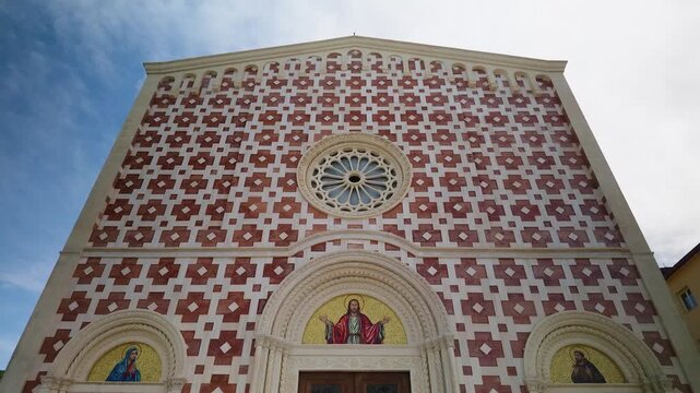 Manoppello, Abruzzo. The Basilica of the Holy Face