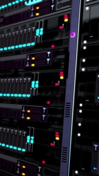 AI modern datacenter servers and computer center