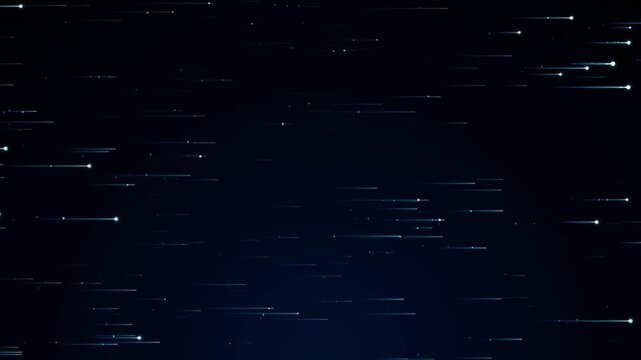 Nighttime city traffic timelapse with light trails lights
