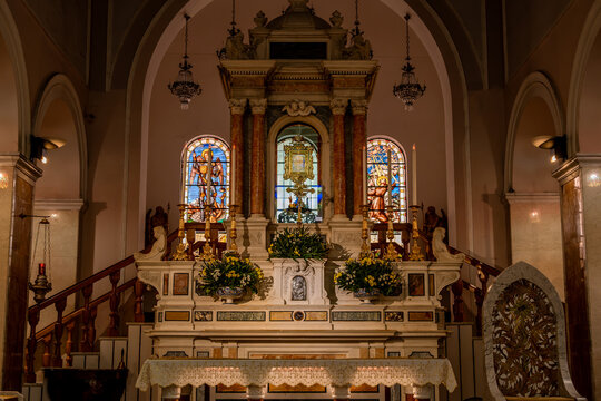Manoppello, Abruzzo. The Basilica of the Holy Face 0826