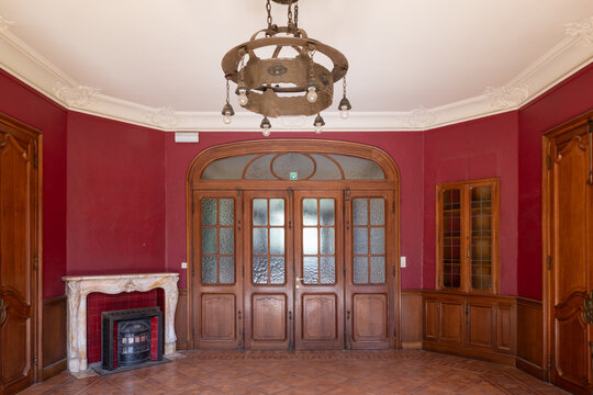 living room in mansion