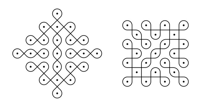 Tamil Kolam Special For Daily Use!