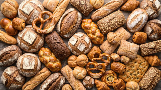 Assorted Freshly Baked Artisan Breads