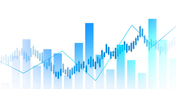 Trade business analytics graph and financial chart.	
Transparent or png stock market investment trading graph growth.