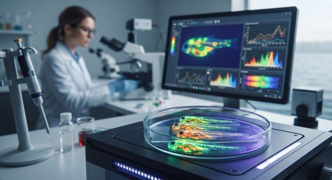 Fluorescent Detection of Hidden Marine Pollutants in Fish Samples