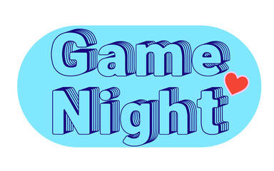 Game night word png level up font, transparent background © Rawpixel.com