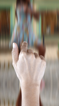 Premium Transitions Gestures Bounce Up &ndash; Creative Hand Swipe, Finger Touch and Interactive Gesture Transition Effects for Promos, Reels, Stories and Social Media Videos