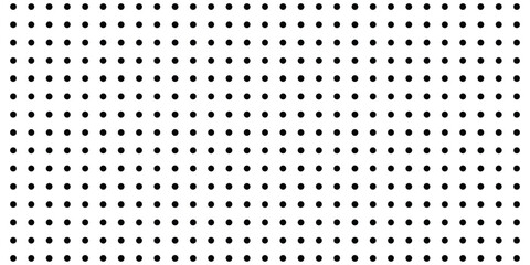 Seamless Black Notebook Paper Texture with White Mesh Polka Dot Pattern Vector Background © shebelcot