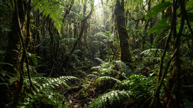 fern in the forest