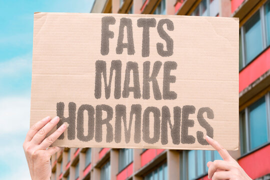 "Fats make hormones" Cholesterol and lipids build steroid hormones. FAT. CHOLESTEROL. STEROID. HORMONE. SYNTHESIS.