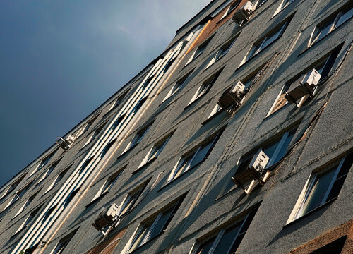 Old second hand realty architecture background