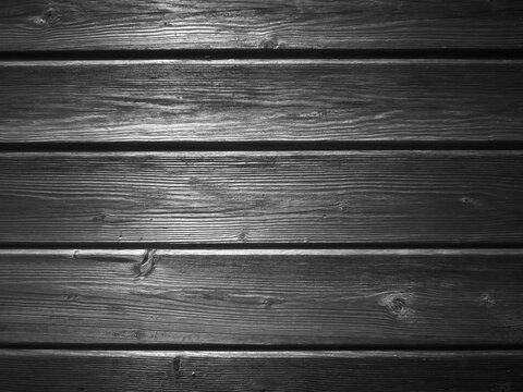 Black and white horizontal wooden boards backdrop