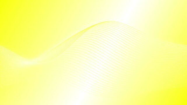 Abstract yellow background with soft flowing lines and light gradient waves for modern graphic design projects and digital presentation templates