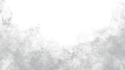 Low dense fog and smoke clouds spreading on the ground transparent background © Izzat