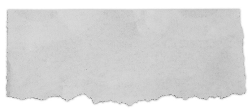 Torn paper piece