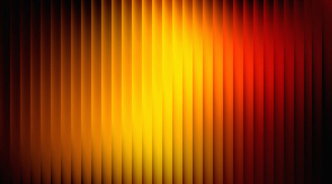 Abstract background with vertical lines in glowing orange and red colors