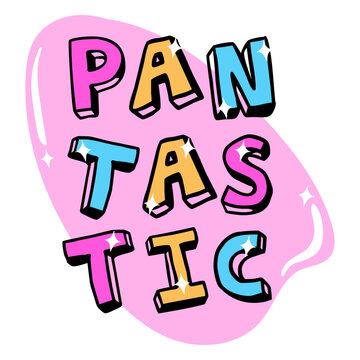Pan tas tic badge