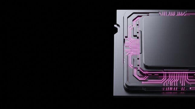 Revolution Technology: Unbranded Clean AI Processor Chip Concept