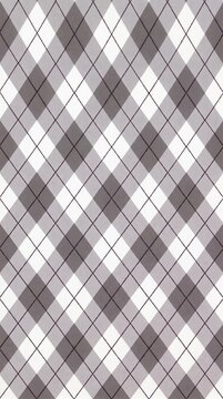 Grey monochrome argyle pattern fabric texture background
