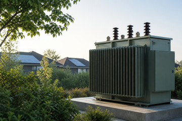 Obraz premium Efficient Distribution Transformer for Modern Electrical Grid