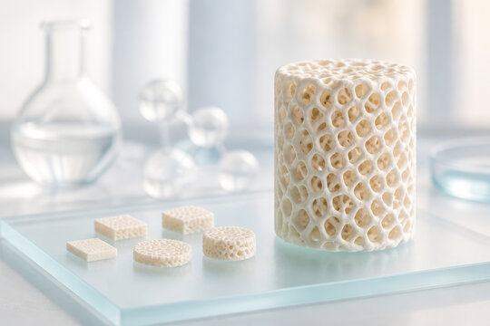 Resorbable Bone Scaffold for Regenerative Orthopedic Tissue Engineering