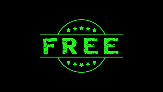 Free stamp design. Rubber stamp impression animation texture effect 4k video. Myth grunge stamp Animation with textured effect. Free and premium. Best quality rubber label stamp design.