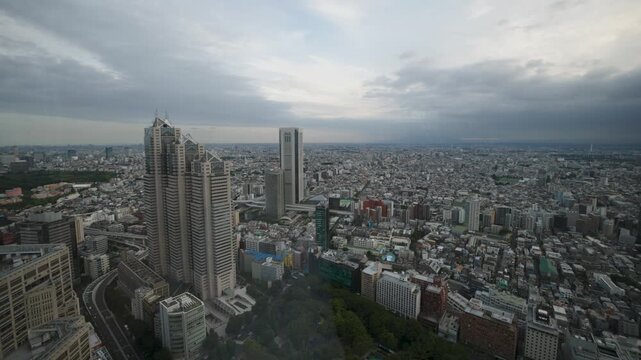 Shinjuku Park Tower and more, view fr Tokyo Metropolitan Government Building